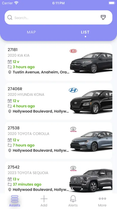 Скриншоты Vanguard Dealer Service GPS