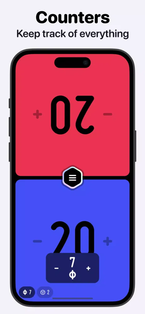 Captures d'écran de MTG Life Counter App: Lotus