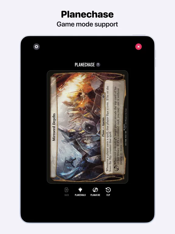 MTG Life Counter App: Lotus iPad  Screenshots