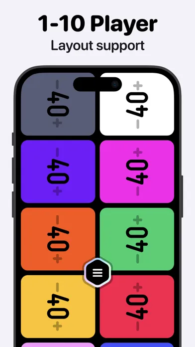 MTG Life Counter App: Lotus Screenshots