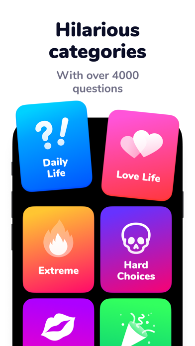 Ảnh chụp màn hình của Dilemmaly - Would you rather?