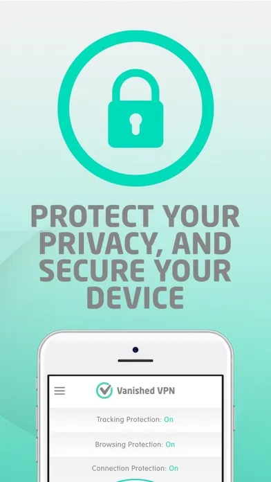 Ảnh chụp màn hình của Vanished VPN