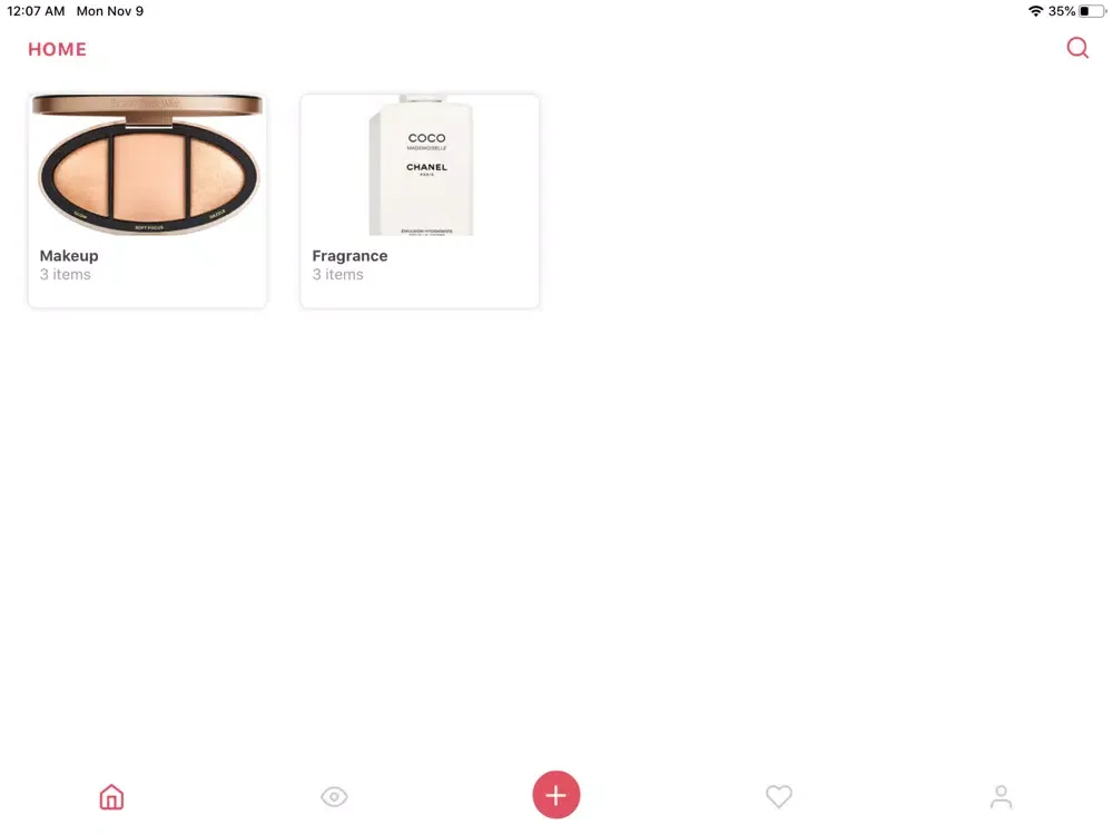 Vanity - Beauty Organization iPad  スクリーンショット
