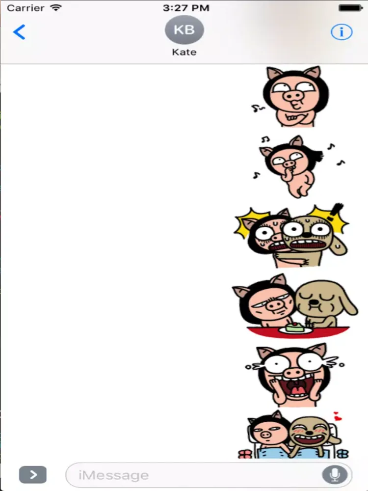 Funny Friends Animated iPad  Screenshots