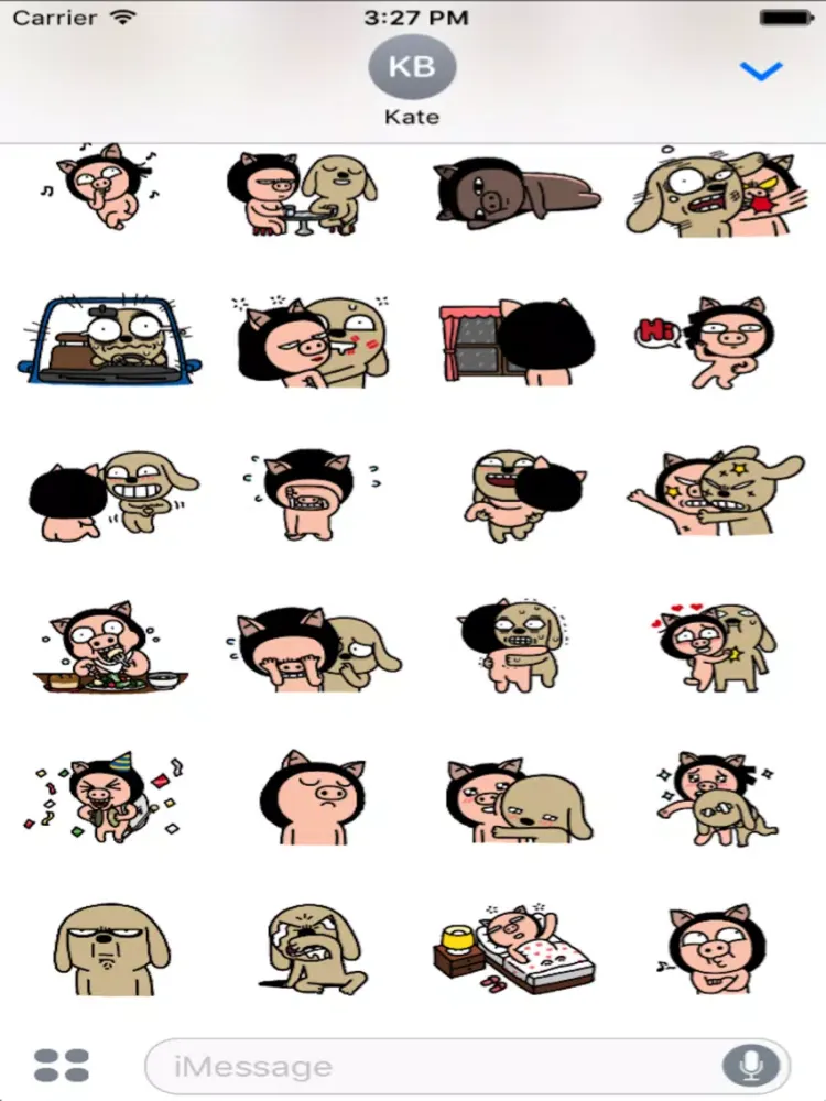 Funny Friends Animated iPad  Screenshots