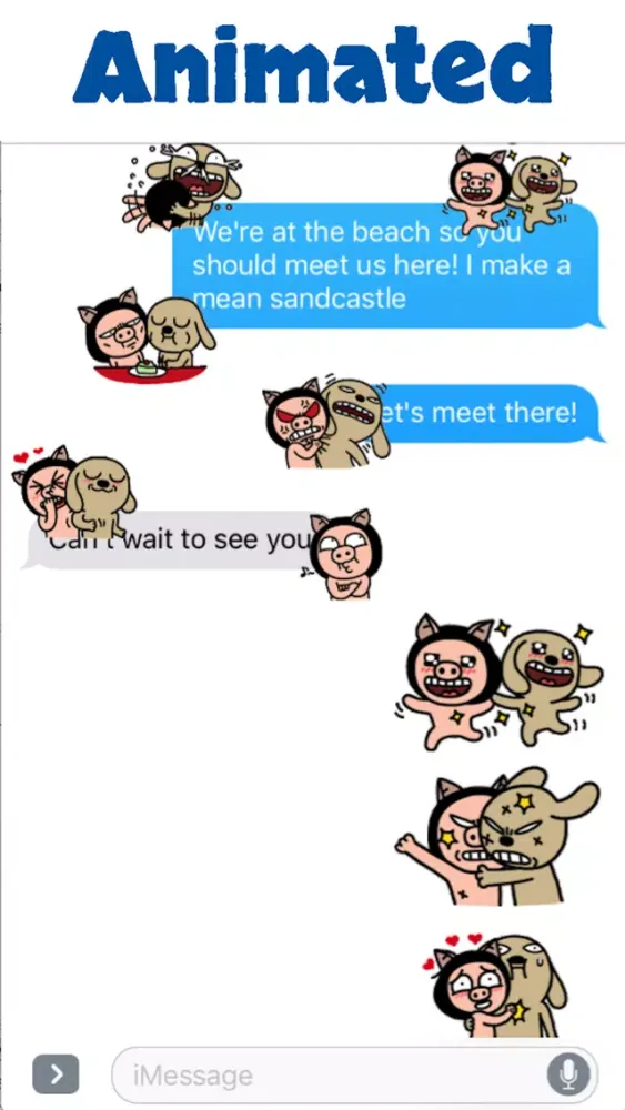 Funny Friends Animated Screenshots
