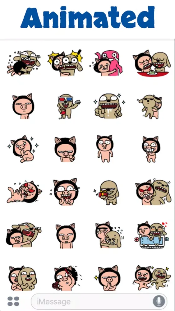 Funny Friends Animated Screenshots