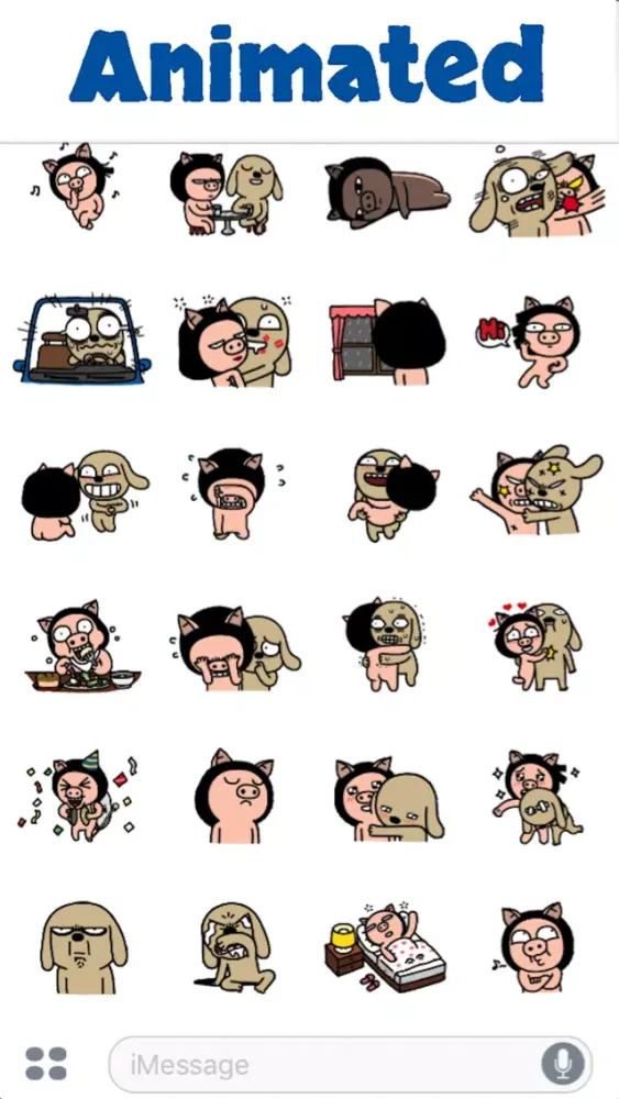 Funny Friends Animated Screenshots