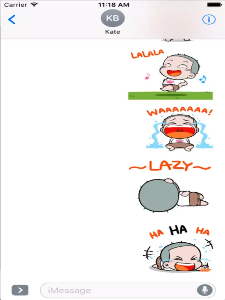 Screenshot di Little Boy Animated iPad 