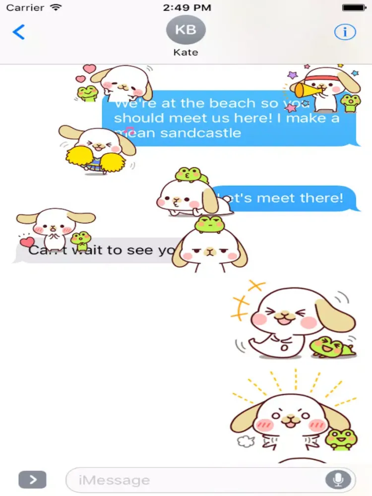 Ảnh chụp màn hình của Kiki Dog Lovely 3 iPad 