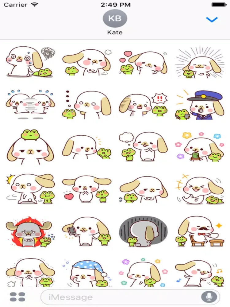 Ảnh chụp màn hình của Kiki Dog Lovely 3 iPad 