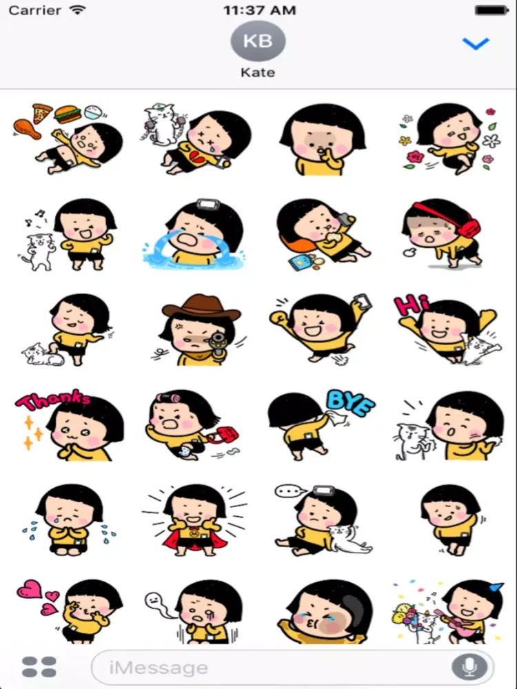 Mimi - Little Girl iPad  Ekran Görüntüleri