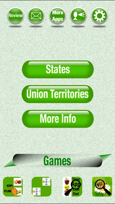 Скриншоты India States & Capitals. 4 Type of Quiz & Games!!!