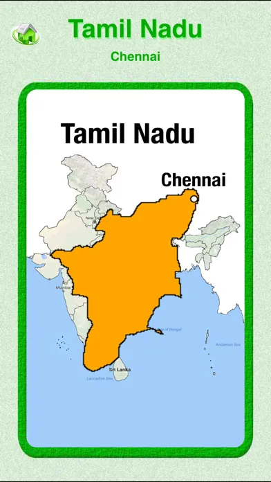 Скриншоты India States & Capitals. 4 Type of Quiz & Games!!!