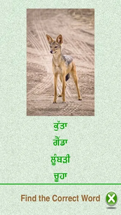 تصاویر Flashcards Punjabi Lesson