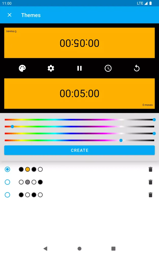 ภาพหน้าจอของ Chess Clock