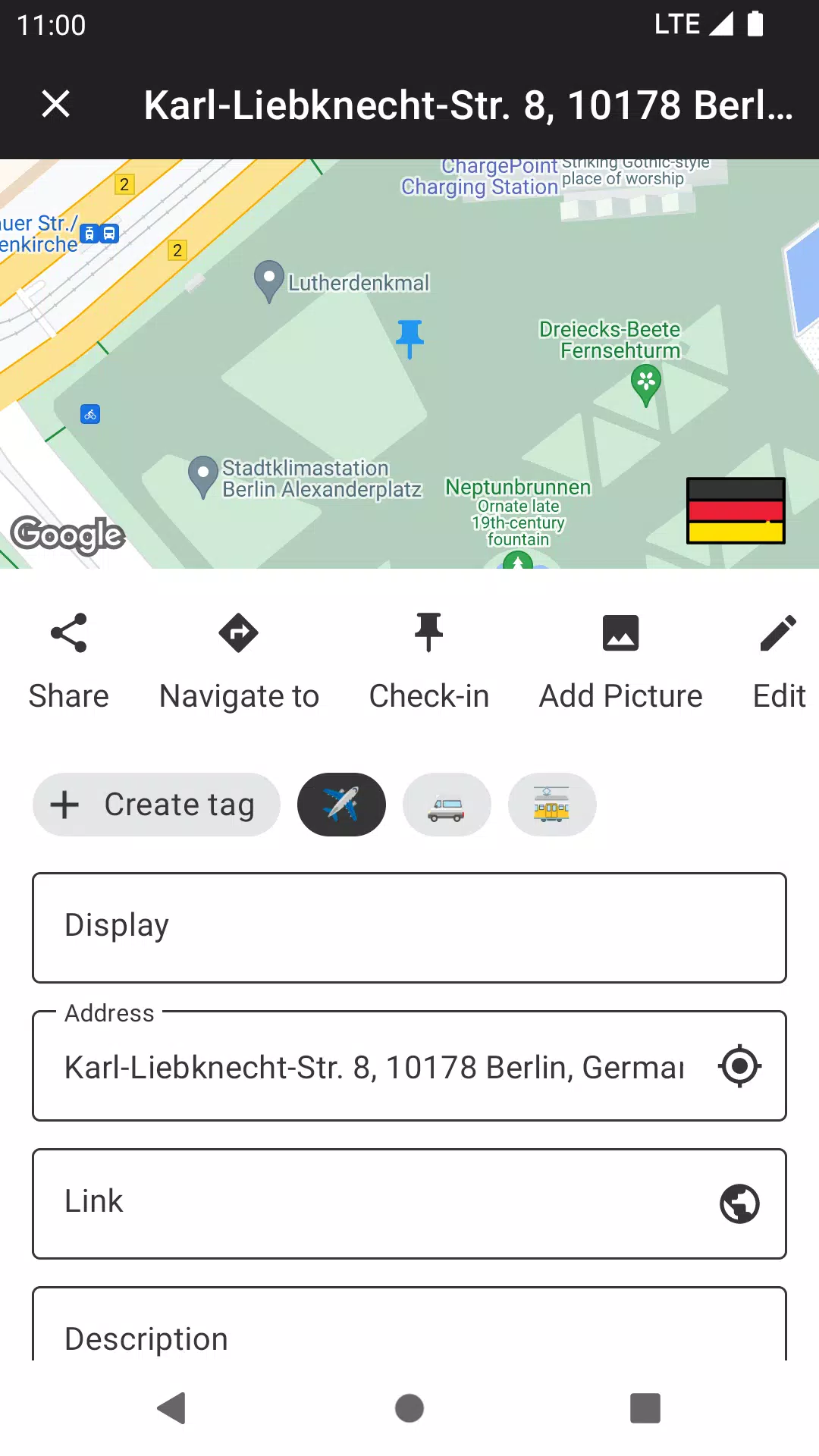 Location History Screenshots