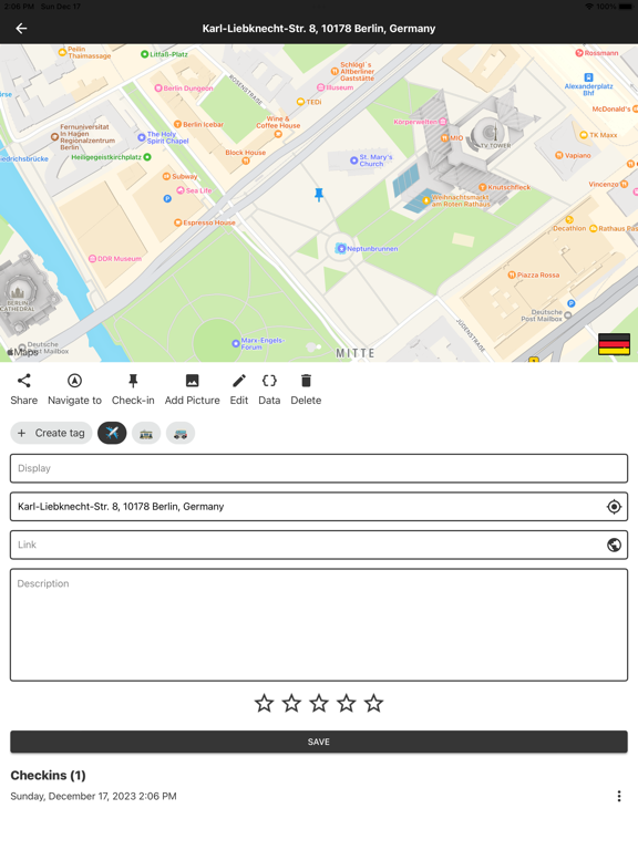 Скриншоты Location History - GPS history iPad 