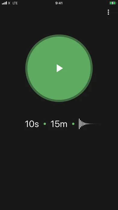Unguided Meditation Timer Screenshots