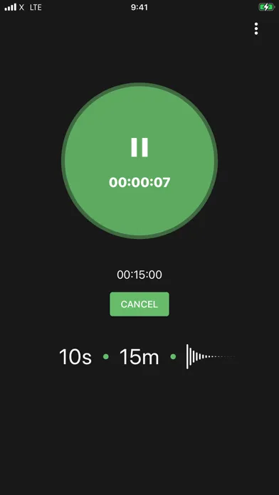 Unguided Meditation Timer Screenshots