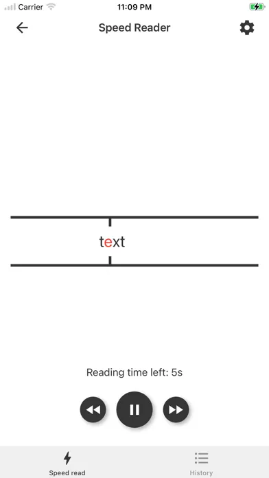 Speed Reader for Speed Reading スクリーンショット