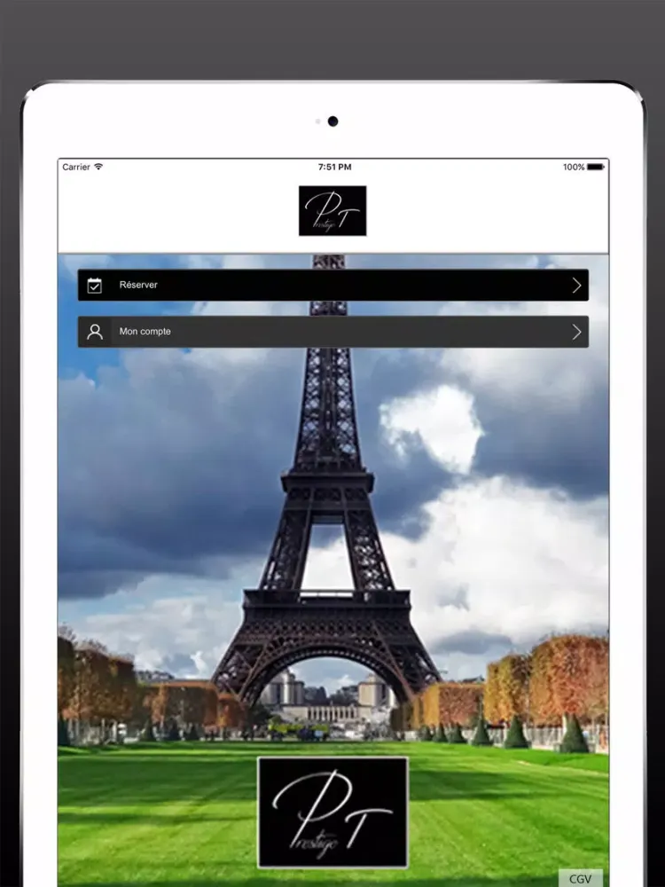Capturas de pantalla de Prestige T iPad 