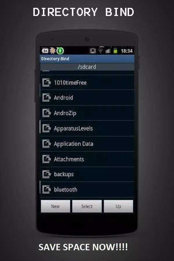 Captures d'écran de Directory Bind