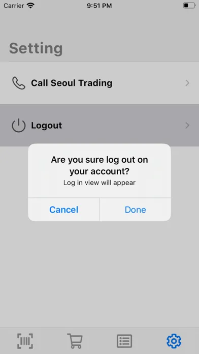 Tangkapan layar Seoul Trading