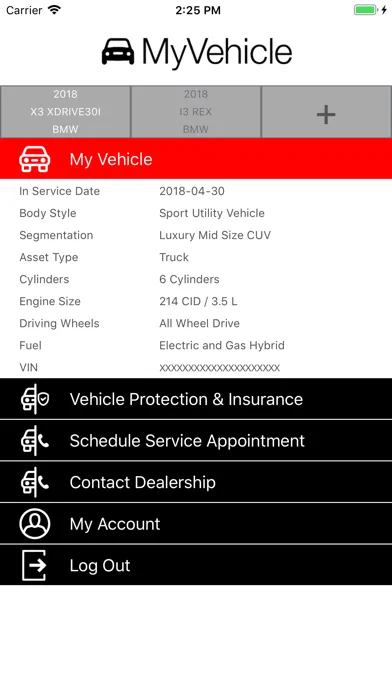 MyVehicleInfo Screenshots