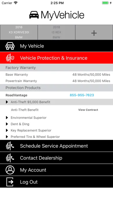 MyVehicleInfo Screenshots