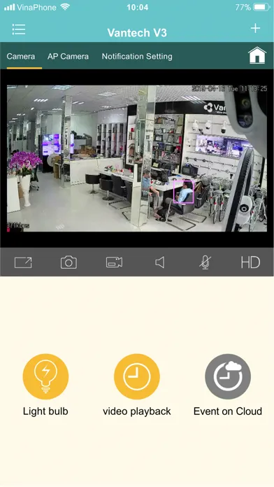 Captures d'écran de Vantech V3