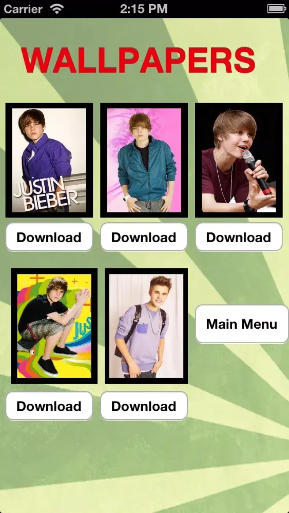 Quiz Time- Justin Bieber Edition سکرین شاٹس