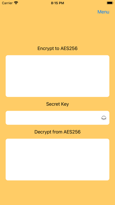 AES256 Encrypt and Decrypt Screenshots