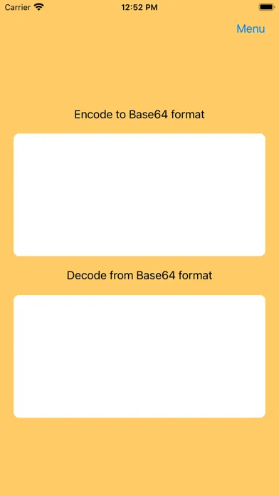 Tangkapan skrin Base64 Encode and Decode