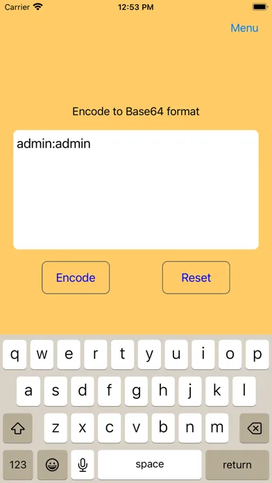 Tangkapan skrin Base64 Encode and Decode