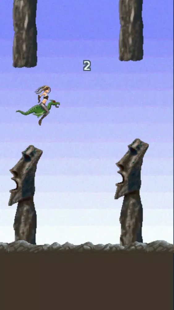 Slappy Kira - Flappy Dragon Warrior سکرین شاٹس
