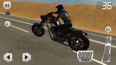 Captures d'écran de Motorcycle Simulator 3D
