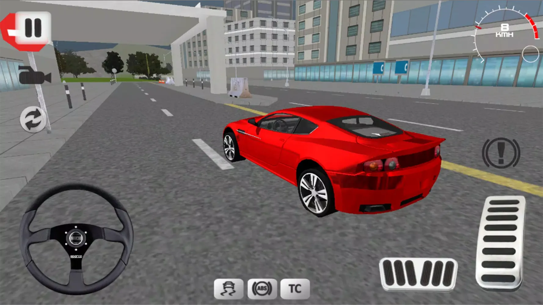 Capturas de tela do Sport Car Simulator
