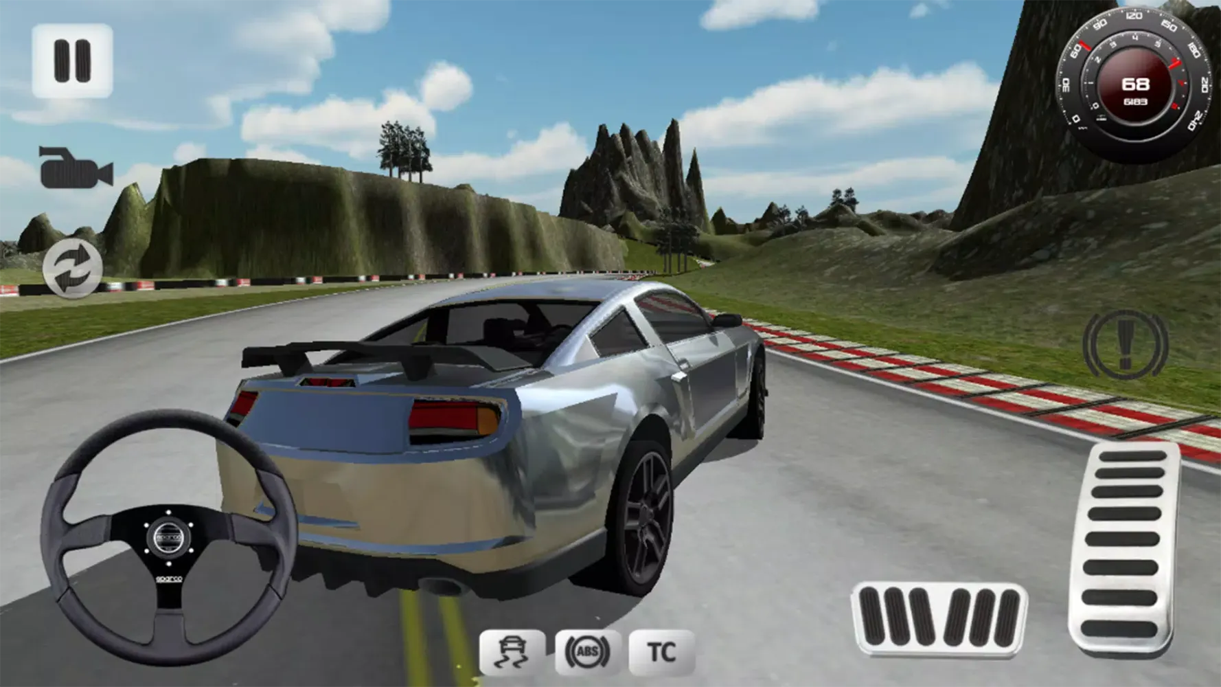 Capturas de tela do Sport Car Simulator