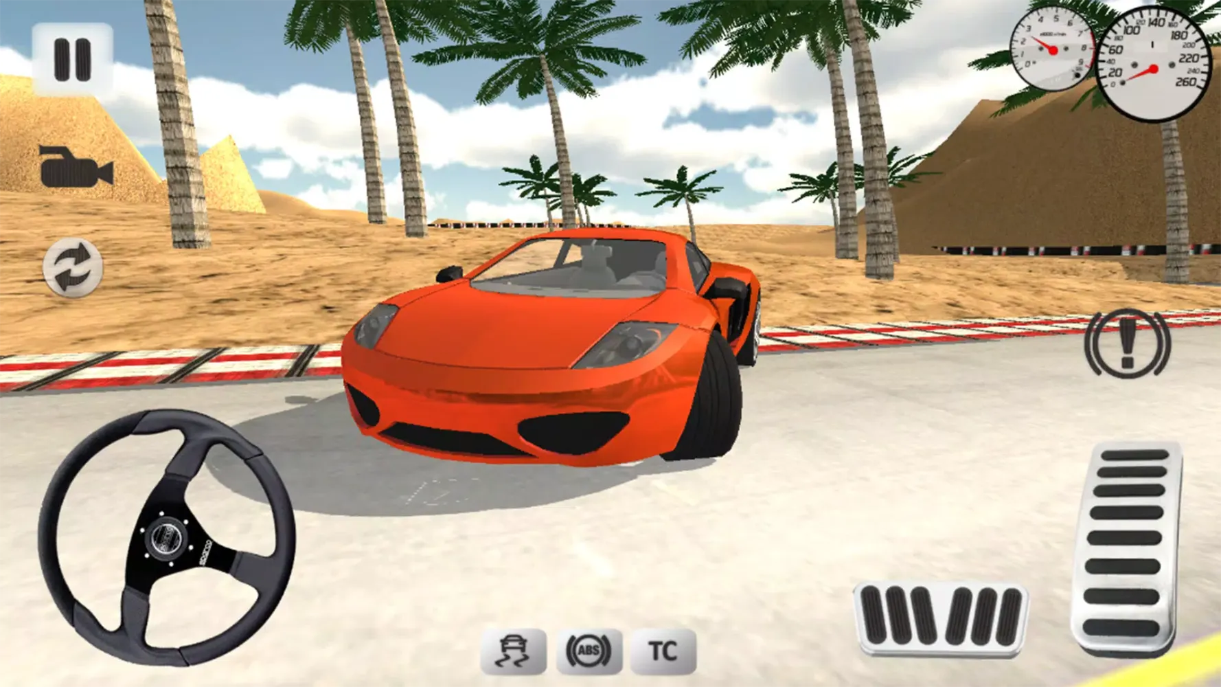 Capturas de tela do Sport Car Simulator