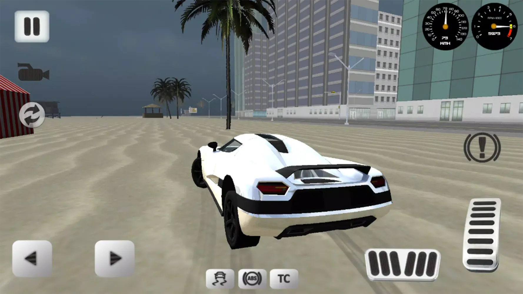 Capturas de tela do Sport Car Simulator