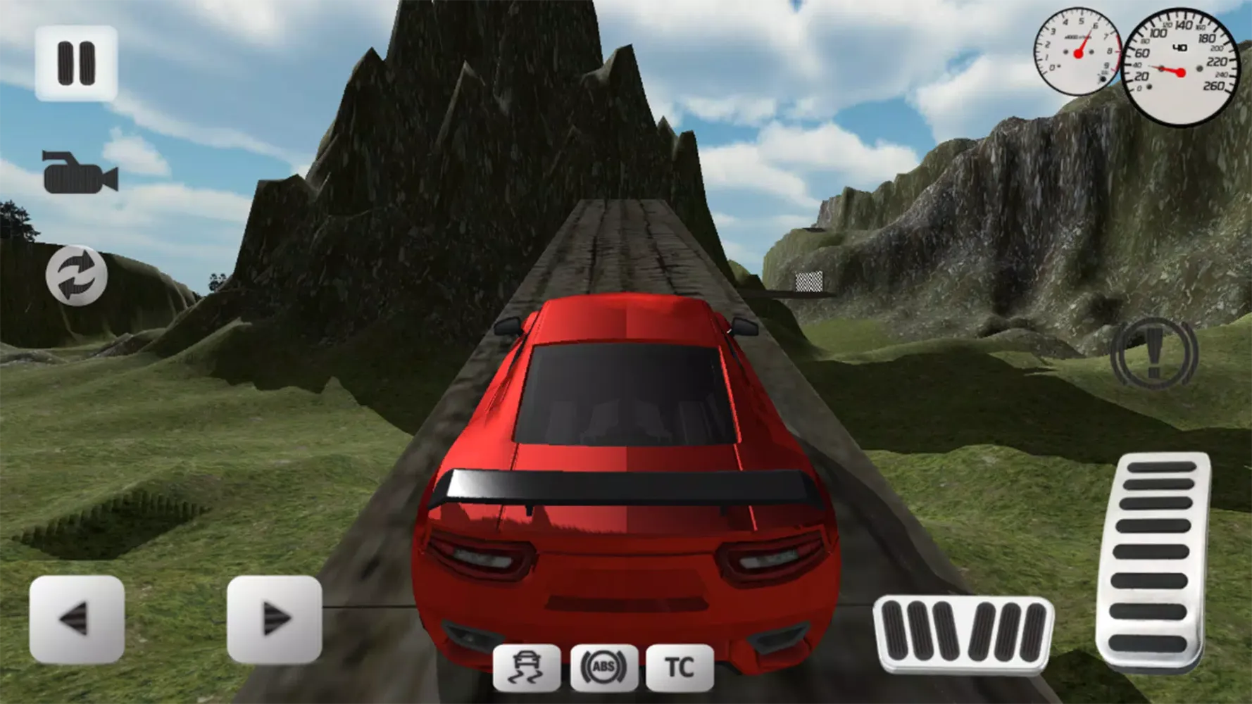 Capturas de tela do Sport Car Simulator