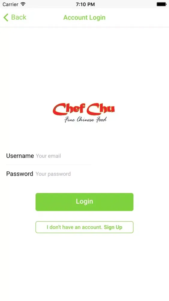 ภาพหน้าจอของ Chef Chu - Fine Chinese Food