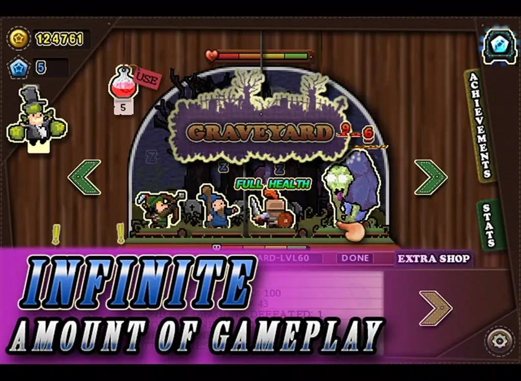 Tap Heroes - Relaxing Idle Grinder Clicker Game - Defeat Critters Levelup Gather XP and Increase Stats! iPad  স্ক্রিনশট