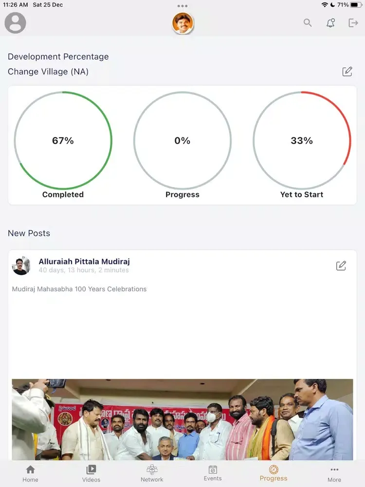 Ảnh chụp màn hình của Mahender Kesari iPad 