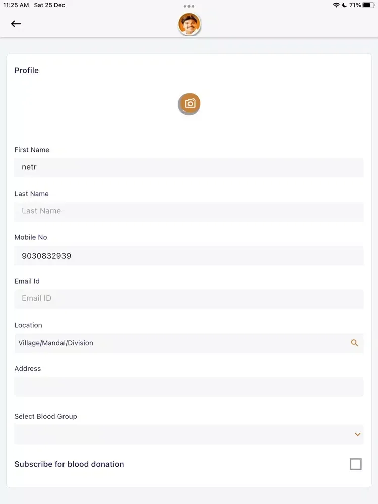 Ảnh chụp màn hình của Mahender Kesari iPad 