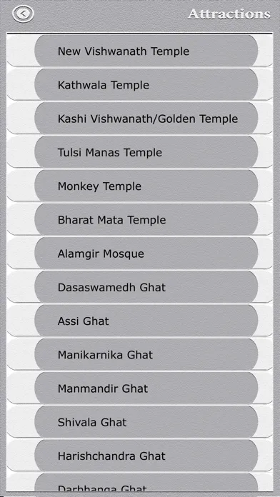 Zrzuty ekranu Varanasi City Guide