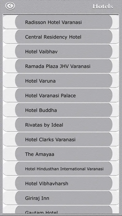 Zrzuty ekranu Varanasi City Guide