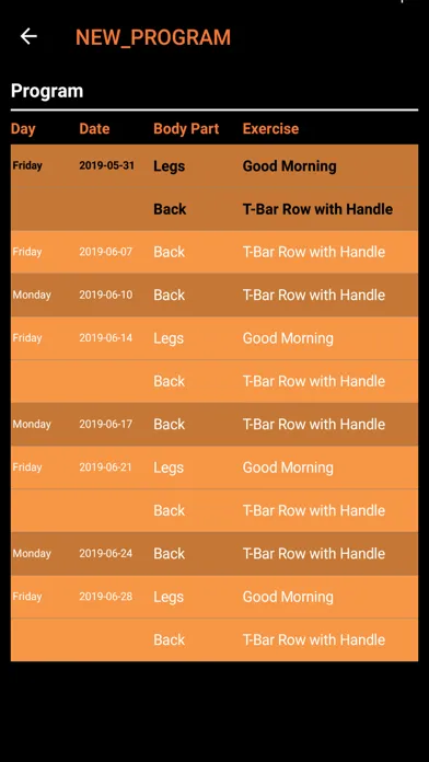 GYM Information System Screenshots