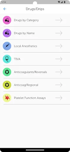 Vargo Anesthesia Mega App Screenshots